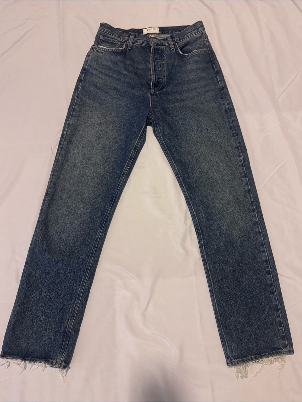 AGOLDE 90’s Pinch Waist High Rise Straight Jeans Essence Size 26